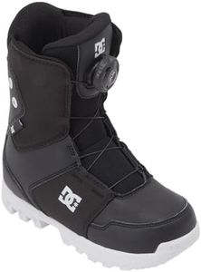 DC Boy's Scout Snowboard Boots (Little Kid/Big Kid) Black/White 2 Little Kid M