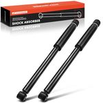 A-Premium Rear Pair (2) Shock Absorber Compatible with Honda Insight 2010 2011 2012 2013 2014, Driver and Passenger Side