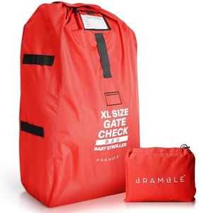 BRAMBLE Sac de Voyage pour Poussette en Avion (Rouge) - Housse Protection de Transport 120 x 60cm