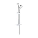 Grohe 27577002 Tempesta Cosmopolitan 100 4 Spray Shower Rail Set, Starlight Chrome, 24 Inch