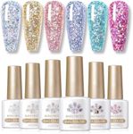 BORN PRETTY Glitter Gel Nail Polish