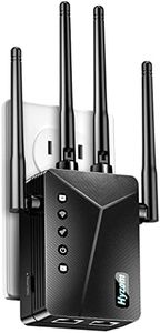 2024 Extendtecc WiFi Extender Signal Booster | New Gen 5X Faster Than Ever Signal Amplifier for Home, Longest Range Internet Boosters WiFi Repeater with Ethernet Port | Coverage up to 9,882 sq.ft