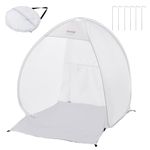 VEVOR Spray Paint Shelter, 40 x 35 x 40 in Pop-Up Portable Spray Paint Tent with Built-In Floor, Exhaust Window and Storage Bag, Foldable Paint Booth for Furniture, DIY Hobby Tool Painting Station