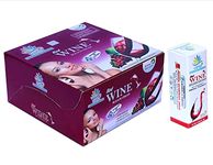 Vania Red Wine Bleach Cream 250 Gm & Red Wine Serum 25 Ml |Helps in slowing Skin Age|Glowing Skin|Lasting Beauty|Cooling like Ice|Face Serum|Zero Irritation Level| No Foul Smell |For all Skin Types|Moisturization|Skin Radiance|