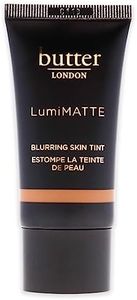 Butter London Lumimatte Blurring Skin Tint - Fades Appearance of Imperfections - Provides Long-Lasting Hydration - Weightless, Whipped Formula Glides Effortlessly - Deep - 30 ml Foundation