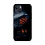 SUPER FABRIQUE Flexible Transparent Silicone Case for Apple iPhone Printed in France, Harley Davidson GRAF (iPhone 15)