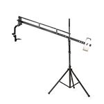 PROAIM 9ft Camera Crane Jib, Stand, Jr. Pan-Tilt for DSLR Video Cameras Camcorders. Gimbal Compatible (P-9-JS-JRPP)