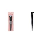 e.l.f. Camo Liquid Blush Brush, Angled Blush Brush & Putty Bronzer Brush, Angled Makeup Brush For Contour & Highlight, Made For The e.l.f. Putty Bronzer, Flawless Sanitary Application