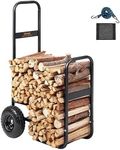 VEVOR Firewood Log Cart, 250 lbs Lo