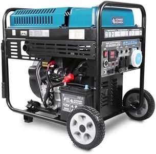 K&S Könner&Söhnen Diesel-Inverter-Generatoren KS 9500iDE ATSR, diesel notstromaggregat 10 kW, 2×Schuko 230 V, CEE 230 V 63 A, LED-Display, diesel Inverter stromerzeuger mit Vorstartheizung, ATS-Anschl