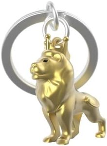 O meta[l]morphose METALMORPHOSE MTM275-01 - Llavero de león, dorado, talla única