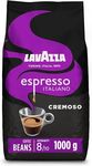 Lavazza Espresso Cremoso, 100% Arabica Medium Roast Coffee Beans, 1kg Pack