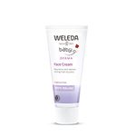 Weleda Baby Derma Face Baby Cream, White Mallow Moisturiser, Dermatologically Tested for Hypersensitive, Dry and Atopic skin, Developed by Professionals, Fragrance Free, 50ml