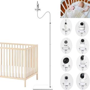 EYSAFT Soporte de suelo para vigilabebés compatible con Philips Avent/eufy/GHB/BOIFUN/Hellobaby/NWOUIIAY/TakTark y compatible con la mayoría de cámaras vigilabebés