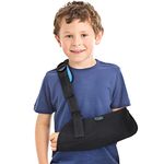 Kids Arm Sling, Breathable Child Sling for Broken Arm, Collarbone, Elbow Shoulder Wrist Injury, Adjustable Shoulder Support Sling for Right or Left Arm