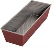 Kaiser Loaf Pan, Stainless Steel, Red/Silver, 30 cm