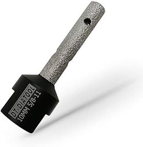 DT-DIATOOL Diamond Finger/Milling bits for Tile Porcelain Hard Ceramic Diameter 10mm