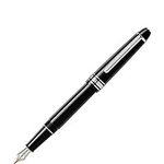 MONTBLANC 145-Meisterstuck Classique Platinum Fountain Pen, Medium Nib (106522)