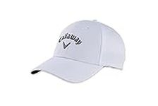 Callaway Unisex Hw Cg Liquid Metal Adj Wht or Blk 22, White/Black, One Size UK