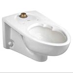 American Standard 3352.101.020 Afwall Millennium Elongated Flushometer Toilet Bowl
