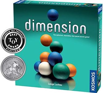 Dimension - A 3D Fast-Paced Puzzle Game from Kosmos | Up to 4 Players, for Fans of Strategy, Quick-Thinking & Logic | Parents' Choice Silver Honor & Oppenheim Toy Portfolio Platinum Award Winner