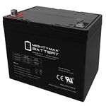 Mighty Max Battery ML75-12 12V 75Ah Battery for Pride Pursuit XL SC714 Wheelchair