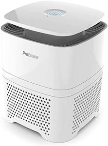 Pro Breeze® Air Purifier for Home, 4-in-1 with Pre, True HEPA & Active Carbon Filter with Negative Ion Generator. Air Cleaner for Home, Office, Allergies, Smoke, Dust, Pollen & Pet Hair