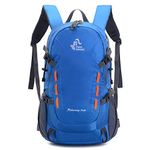 free knight 40L Lightweight Daypack Cycling Hiking Water Resistant Travel Backpack (Blue)