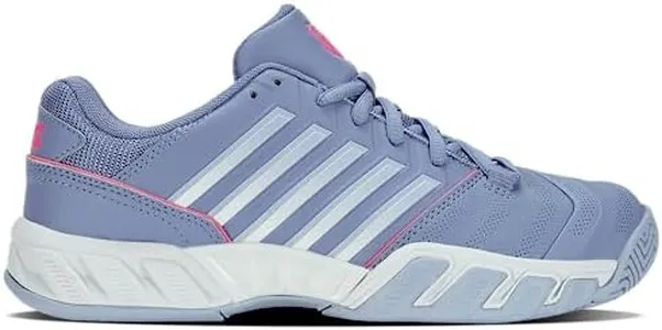 K-Swiss Women's Bigshot Light 4 Tennis Shoe, Infinity/Blue Blush/Blue Blizzard, 7 M