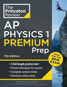 Princeton Review AP Physics 1 Premium Prep, 11th Edition: 5 Practice Tests + Digital Practice Online + Content Review (College Test Preparation)