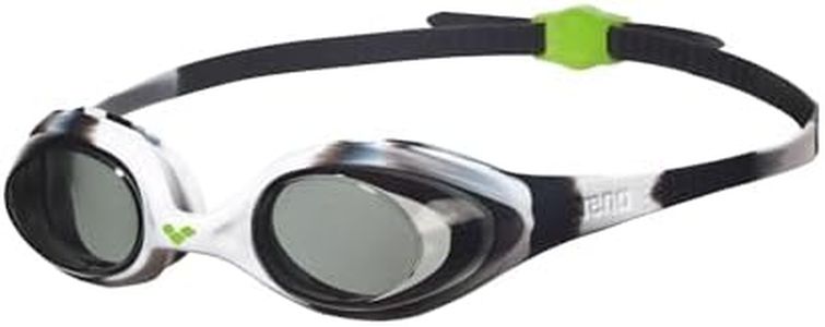 Arena 92338-BLACK WHITE-CLEAR Spider Jr. Swim Goggles