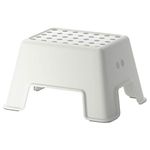 Ikea Bolmen Non-Slip Bathroom Stool 44 x 35 x 25 cm, up to 150 kg White