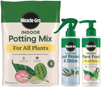 Miracle-Gro Indoor Plant Grow, Feed & Protect Houseplant Care Bundle