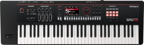 Roland XPS-61 Keys Expandable Synthesizer Keyboard, Electronic Musical Instrument, Black
