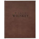 Graphic Image World Whiskey Limited Edition Book, Bonded Leather, Bound By Hand in The USA