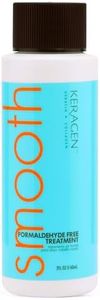 Keragen - Brazilian Keratin Smoothing Treatment, Blowout Straightening System for Dry and Damaged Hair, Formaldehyde Free, 2 Oz - Eliminate Curls and Frizz, Fine to Medium Hair