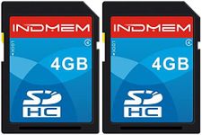 INDMEM SD Card 4GB SDHC Class 4 Fla