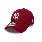 New Era New York Yankees 9forty Adjustable Cap League Essential Cardinal - One-Size