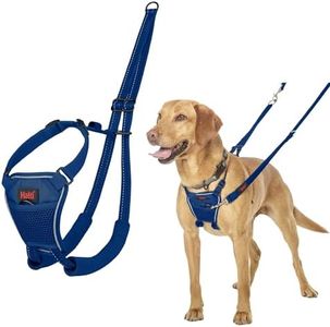 Halti No Pull Harness - Stop Your Dog Pulling on the Lead. Adjustable, Lightweight and Easy to Use. Reflective Dog Training Harness for Medium Dogs (Size M, Cobalt Blue)