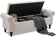 SOFTHION Storage Bench Upholstered 