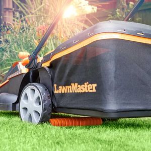 LawnMaster 48V Cordless Lawnmower – Battery Powered Grass Cutter