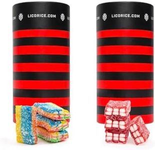 Licorice.com Gourmet Licorice Candy Duo Pack - Sarah's Favorite & Sweet n' Sour Petites