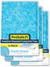 PetSafe ScoopFree Self-Cleaning Cat Litter Box Tray Refills with Premium Blue Non-Clumping Crystals, 3-Pack