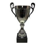 Express Medals 12 Inch Metal Trophy Cup - Event, Sport Tournaments, Competitions, Recognition Gift or Award, 12 Inches Tall x 7 Inches Wide at The Handles. AMC321