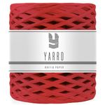 218 Yards Red Raffia Ribbon for Gift – 360 Feet Roll Paper Twine Ribbon Red Color 1/4 Inch Width Craft Raffia Ribbon for DIY Raffia Wrapping Ribbon for Christmas