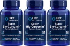 Life Extension - Super Bio-Curcumin - 400 Mg - 60 Vcaps (Pack of 3)