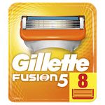 Gillette Fusion5 Razor Blades for Men with Precision Trimmer, Pack of 8 Refill Blades