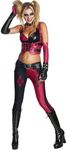 Secret Wishes Batman Arkham City Adult Harley Quinn Costume, Multi-Colored, Medium