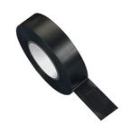 Gocableties Black Electrical Tape, 19mm x 20m, Strong Self-Adhesive PVC Insulation Tape for Insulating, Repairing and Protecting Electrical Wires, 1 Roll