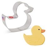 Ann Clark Cookie Cutters Rubber Duck Cookie Cutter, 4"